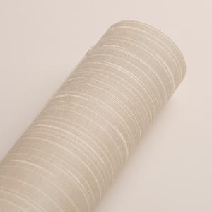 Garanzia della qualità 100% carta da parati in vinile elegante bianco moderno colore solido per interni <span class=keywords><strong>rivestimenti</strong></span> murali ignifughi per Hotel - Product Image 4