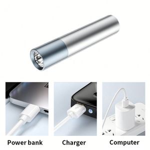 Lampe torche LED rechargeable 2026 à zoom rétractable haute intensité 500 lumens - Product Image 4