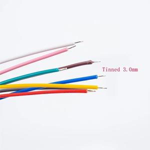 M8 Nam Nữ phía trước gắn kết kim loại ổ cắm với 30cm màu sắc khác nhau của điện tử lõi dây nịt 3 4 5 6 8pins hàn nối - Product Image 6