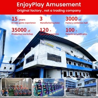 Simulateur de course tout-terrain d'arcade, vente en gros, monoplace, à monnayeur, 6 voitures, 6 pistes, course avec Nitro Boost, pour parcs et centres commerciaux, personnalisable