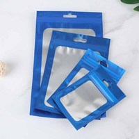 Kantong Plastik Kemasan Perhiasan Anti Lembab dengan Cetakan Laser, Kancing, dan Hot Stamping, Motif Bintang, untuk Jam Tangan