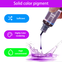 DLD 36 Couleurs 10ml Pigment Nacré Liquide Résine Epoxy Colorant Perle pour Dessous de Verre en Résine Artisanat d'Art Vente en Gros