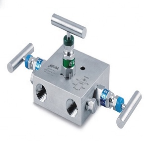 FD-LOK Stainless Steel Type 3 <strong>Needle</strong> Valve Manifolds Model 3D Manual 2-Way High Temperature 6000psi 1/4"-1/2" Port - Product Image 4