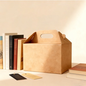 Custom Eco Friendly Recycled Materials Biodegradable Kraft Corrugated Rigid Cardboard <b>Box</b> Coffee Nuts Packaging Premium Paper - Product Image 1