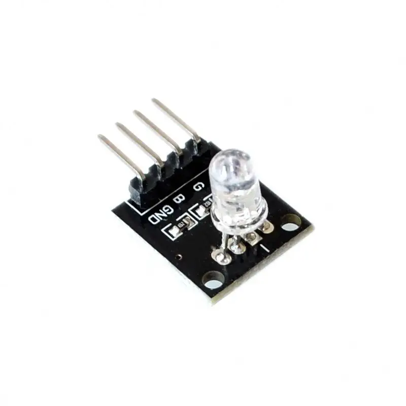 Fengtai Eletrônica Inteligente 4 pinos KY-016 Três Cores 3 Cor RGB LED Sensor Módulo DIY Starter Kit KY016