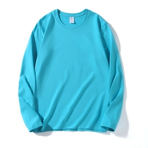 T-shirt décontracté à manches courtes 220g, coupe ample personnalisée, en pur coton, imprimé motif dessin animé, logo lettré, couleur unie blanche, chemise de base - Product Image 2