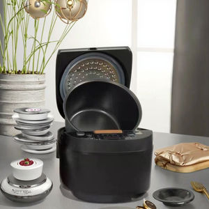 Cuiseur à riz électrique <span class=keywords><strong>Silver</strong></span> <span class=keywords><strong>Crest</strong></span> 5L avec fonction vapeur pour céréales, gâteaux, yaourts et minuterie de retard de 24 heures - Product Image 1