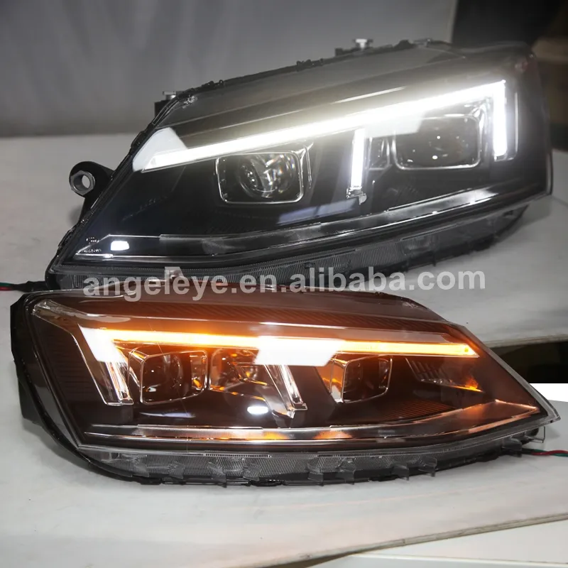 Desain Baru Lampu Depan LED untuk VW untuk Jetta MK6 / Sagitar Lampu Depan LED 2012-2018 LD