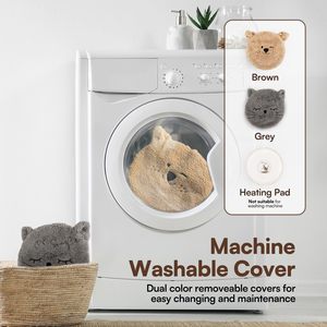 AFP Portátil & Sem Fio <span class=keywords><strong>Pet</strong></span> Microondas Aquecimento Pad Dog & Cat Mat Cama Aquecida Com 2 Lavável Macio Velo Cobre Para Tempo Frio - Product Image 6