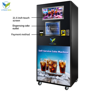 ตู้จำหน่ายสินค้าอัตโนมัติโคล่า รุ่น Wx-f69 Vfresh สินค้าใหม่ลดราคาสุดคุ้ม ตู้จำหน่ายสินค้าอัจฉริยะหน้าจอสัมผัส 21.5 นิ้ว รองรับ SDK - Product Image 3