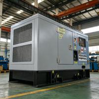 Groupe électrogène diesel industriel 50-200 kW, type silencieux, châssis ouvert, refroidissement par eau, démarrage automatique, télécommande, 480 V, ATS, alimentation de secours