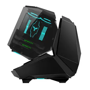 全新案例Jonsbo MOD5黑色RGB中塔游戏电脑案例塔