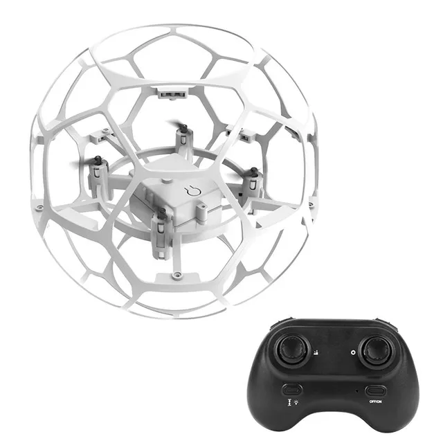 New Model Football Drone Brushless Motor Anti-Collision & Shock-Resistant LED Lights Batteries & Charger Included Children's Toy