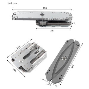 קומה 180 גבוהה 360 מעלות עצמאי מסתובבת חדר אמבטיה מטבח מגירת אביזרים לאחסון בפינה - Product Image 5