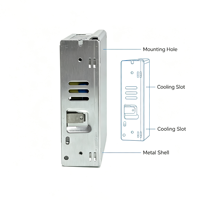 Alimentation LED ultra-mince LRS-50-12 50W avec ventilateur de refroidissement, entrée AC 110V à 240V pour éclairage de bande LED