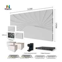Écran LED d'intérieur couleur P1.86 haute définition, mur vidéo publicitaire HDR10+, garantie 5 ans, 800 nits, 3840Hz