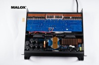 Amplificateur de commutation de classe TD MALOX FP14000 8 ohms stéréo 2 canaux 2350W*2, double subwoofer métallique de 18 pouces avec garantie de 2 ans