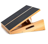 Planche inclinée professionnelle en bois à domicile, planche inclinée réglable et extenseur de mollets, planche extensible
