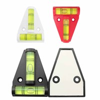 2025 Mini T-Type Spirit Level Kit Aluminium T-Scope Triangle Bullseye Bubble Level Horizontal Mini Spirit Level pour Mesures