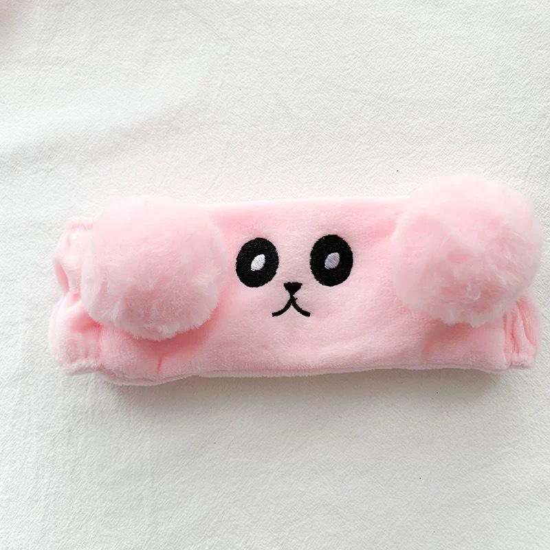 Wholesale Cartoon Cute Hair Band Female Women Children Mask Headdress Panda Ear Wash Head Jewelry
