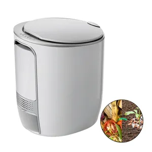 Kitchen Food Waste Composting Machine Organic Fertilizer Composter Electric Kitchen Food Waste Machine Smart Trash Bin