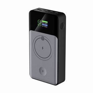 Batterie externe pour ordinateur portable <span class=keywords><strong>280</strong></span> W Flash Pro Ultra 6-en-1, charge magnétique double sans fil, PD140W, bidirectionnelle, étanche, 25000 mAh, 10 W - Product Image 2