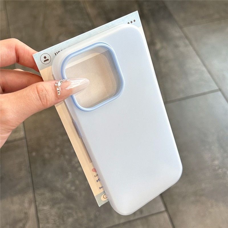 Skin-feel jelly case  blue  no printing