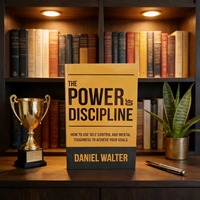 Le Pouvoir de la Discipline par Daniel Walter, Autocontrôle, Résilience Mentale, Fixation d'Objectifs, Habitudes Quotidiennes, Amélioration Personnelle, Livre de Lecture