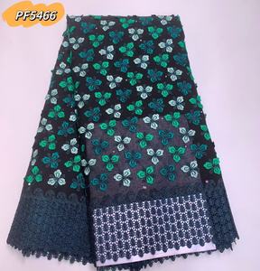 2025 saf pamuk nijerya İsviçre isviçre vual dantel yüksek kalite afrika pamuk pembe işlemeli pamuk dantel elbise bayanlar - Product Image 4