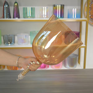 Кварцевая Поющая чаша с рукояткой - Product Image 3