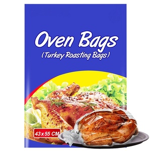 20 Sachets de cuisson à chaud pour four et micro-ondes pour poulet, poisson, légumes, viandes – Sachets de cuisson en plastique pour rôtir au four - Product Image 1