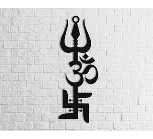 รูปทรงเรขาคณิตศักดิ์สิทธิ์ได้แรงบันดาลใจศิลปะผนังทางจิตวิญญาณที่มีรูปแบบของจักรวาลทางวัฒนธรรมที่ซับซ้อนสำหรับการตกแต่งบ้านจากซัพพลายเออร์อินเดีย - Product Image 6