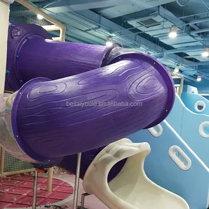Fournisseurs de composants de toboggans tubulaires Toboggans d'aire de jeux personnalisés pour enfants d'âge préscolaire et d'extérieur Aire de jeux pour enfants Aire de jeux en plastique