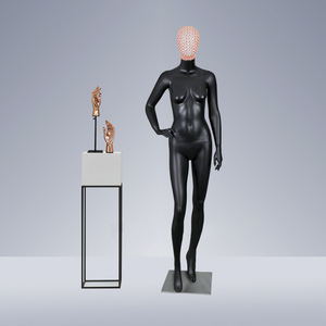 Repisa de Maniquí de plástico reforzado con fibra de vidrio para mujer, con cabeza de alambre de metal, 2020 - Product Image 4