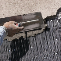 Grillage métallique diamanté galvanisé G60 27x97, 3,4 lb, pour travaux de stuc et de plâtrage de couche de base
