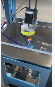 Machine de polissage à plat pour bijoux en jade, vitesse variable, roulement à billes, meulage automatique, acier inoxydable - Product Image 3