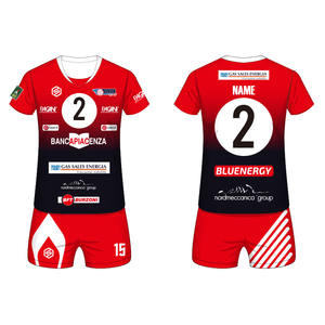 Nuove divise da Beach volley maglia da Badminton da donna con maglia sublimata da <span class=keywords><strong>pallavolo</strong></span> - Product Image 2