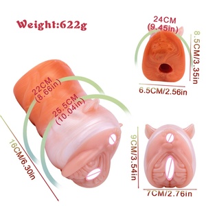 Copa de Masturbación GEEBA con Diseño de Zorro de Fantasía, Masturbador de Bolsillo de Silicona Suave, Simulador de Vagina Realista, Ejercitador de Pene, Juguetes Sexuales para Hombres - Product Image 5