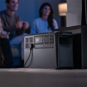 Estación de Energía Portátil Power 2000, 2048 Wh LFP, 3000 W, 45 min de Carga de 0 a 80%, 30 dB, Expandible a 22 kWh, Carga Solar para Camping y Emergencias - Product Image 2