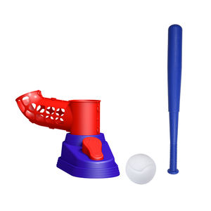 El lanzador de pasos de béisbol para niños sirve para diversión en interiores y exteriores, juguetes de entrenamiento de interacción entre padres e hijos, juguetes de fitness para niños - Product Image 1