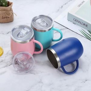 Mug isotherme Swig 12oz avec poignée – Idéal pour le café, les voyages, les fêtes, la bière et le vin - Product Image 6