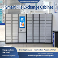 Armoire intelligente personnalisable pour l'échange de documents et l'archivage, armoire de gestion des preuves pour les autorités judiciaires