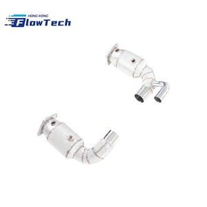 ท่อไอเสียสมรรถนะสูงสำหรับ Porsche 911 991.2 Carrera 3.0T T304 สแตนเลสสตีล พร้อมแผ่นกันความร้อน Eur 5 200 เซลล์ - Product Image 5