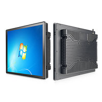 Moniteur tactile industriel 12,1''/15'' avec écran haute luminosité, large plage de température, entrée VGA, type ordinateur embarqué