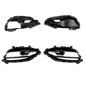 Lèvre de pare-chocs avant pour Mercedes Classe A W176 A45 2016-2018 pour kits carrosserie AMG Wind Knife et grille de feux antibrouillard - Product Image 6