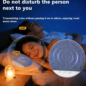 Máquina de Ruido Blanco Mini, Dispositivo Portátil de Conducción Ósea para <span class=keywords><strong>Dormir</strong></span>, Altavoz Bajo la Almohada para <span class=keywords><strong>Dormir</strong></span> con Función TF - Product Image 1