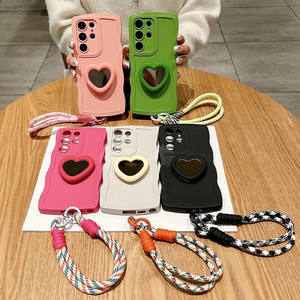 Custodie per Cellulari in TPU Impermeabili di Lusso Personalizzate OEM con Cinturino da Polso per A9 <span class=keywords><strong>A7</strong></span> S7 Edge Note 20 S10s - Product Image 3