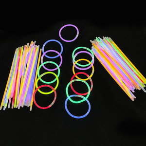 Bâtons lumineux fluorescents en plastique, 100 par baril, pour fêtes, anniversaires, concerts, marchés nocturnes - Product Image 3