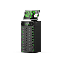 Station d'alimentation portable 2024, 20 emplacements, batteries externes empilables intégrées, charge rapide, partage de batteries externes, station de location de batteries externes