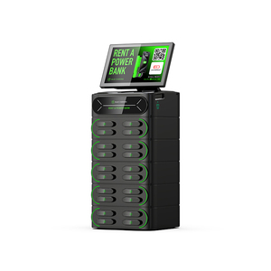 2024 Portable Products Power Station 20 Slots Integrated Stackable Power Banks Fast Charging Share Power Bank Rental Station